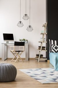 blissfully organised; multi-functional room; home office; guest bedroom; 